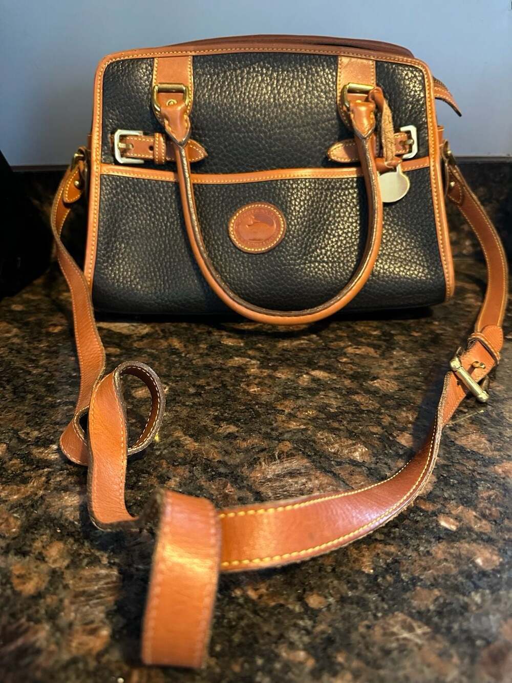 Dooney & Bourke All-Weather Leather Satchel Handbag